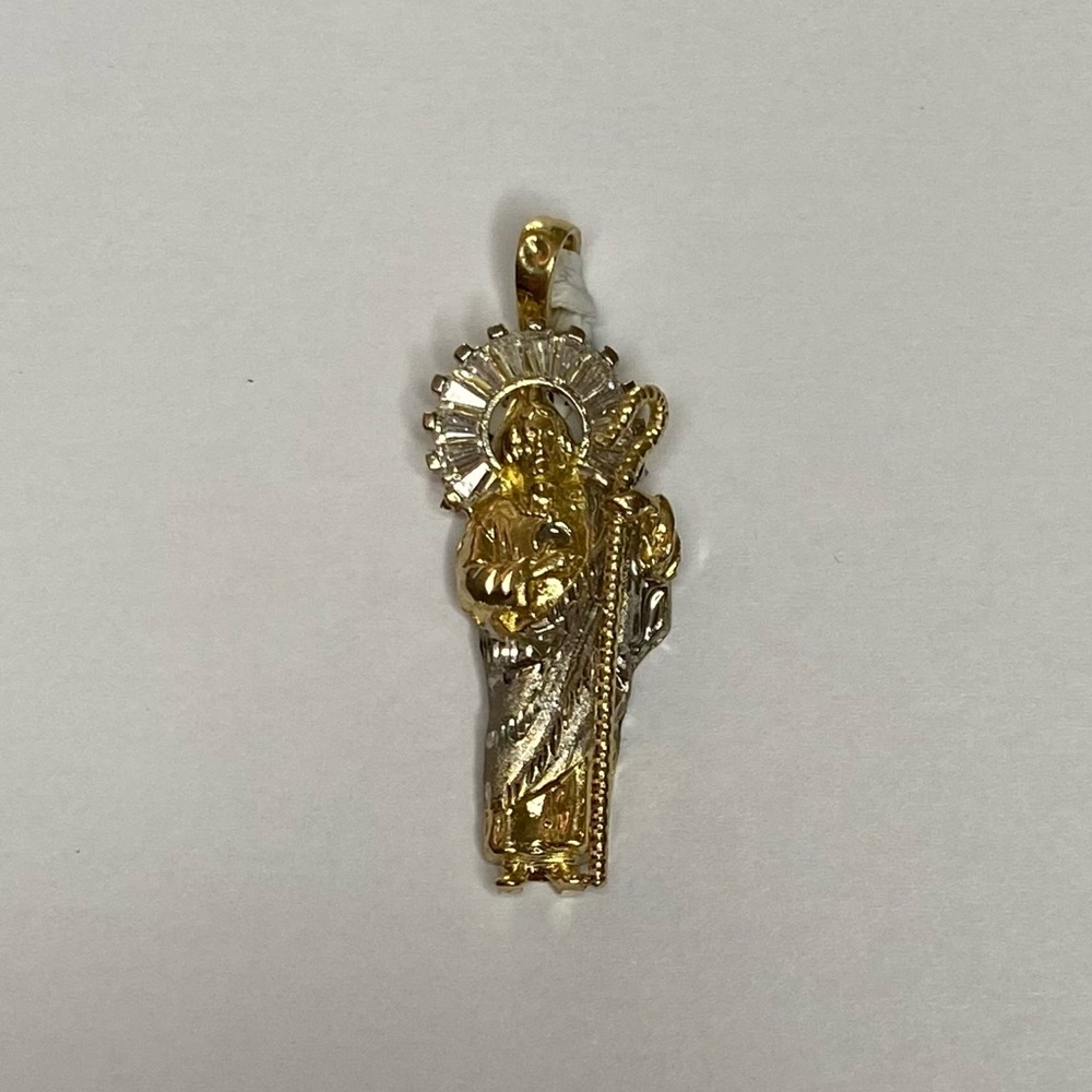 San Judas Tadeo pendant 10k